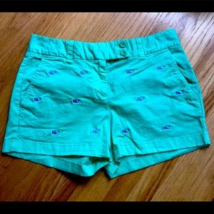Vineyard Vines Embroidered Whale Shorts Size 00